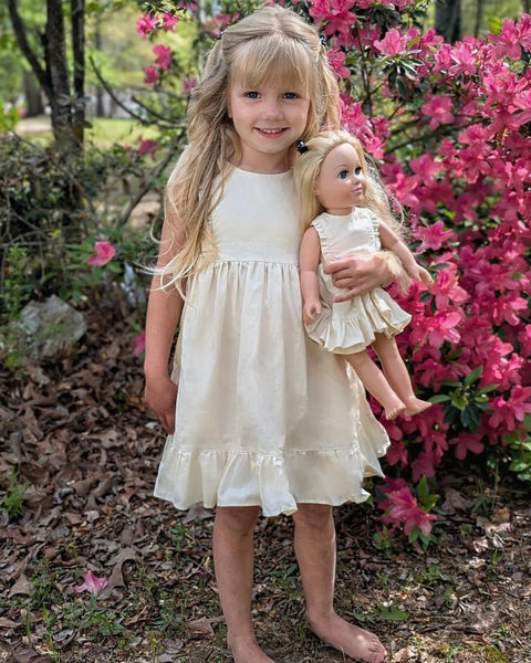Girl and Doll Dress Set