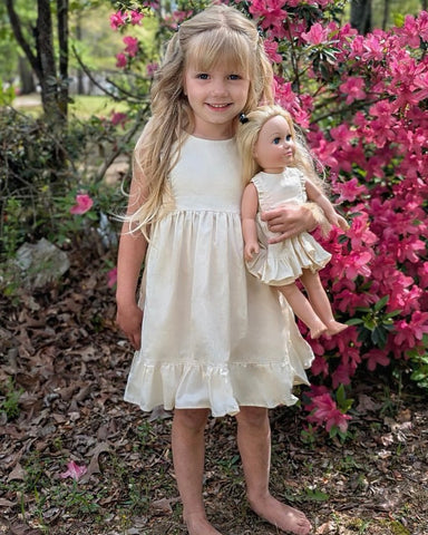 Girl and Doll Dress Set