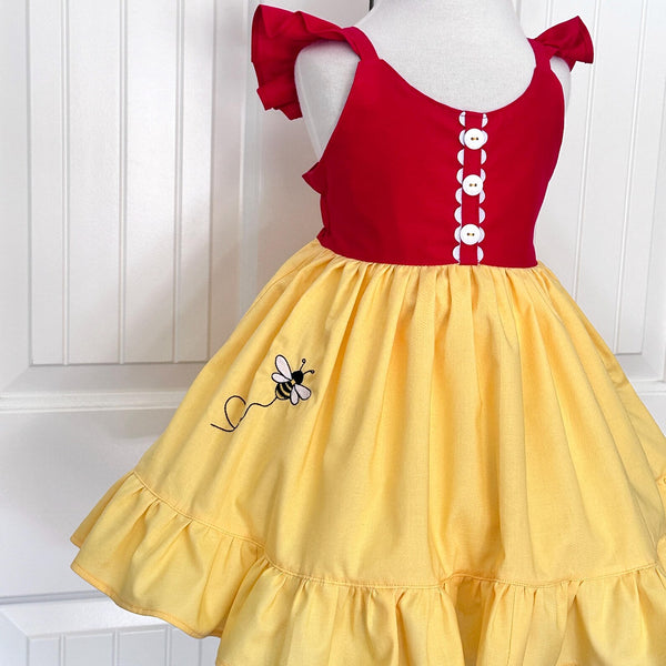 Sweet Pooh Inspired Dress